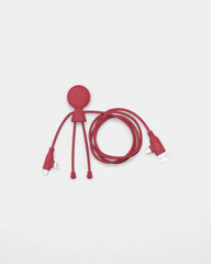 Câble 60W 3 en 1 en plastique recyclé à personnaliser