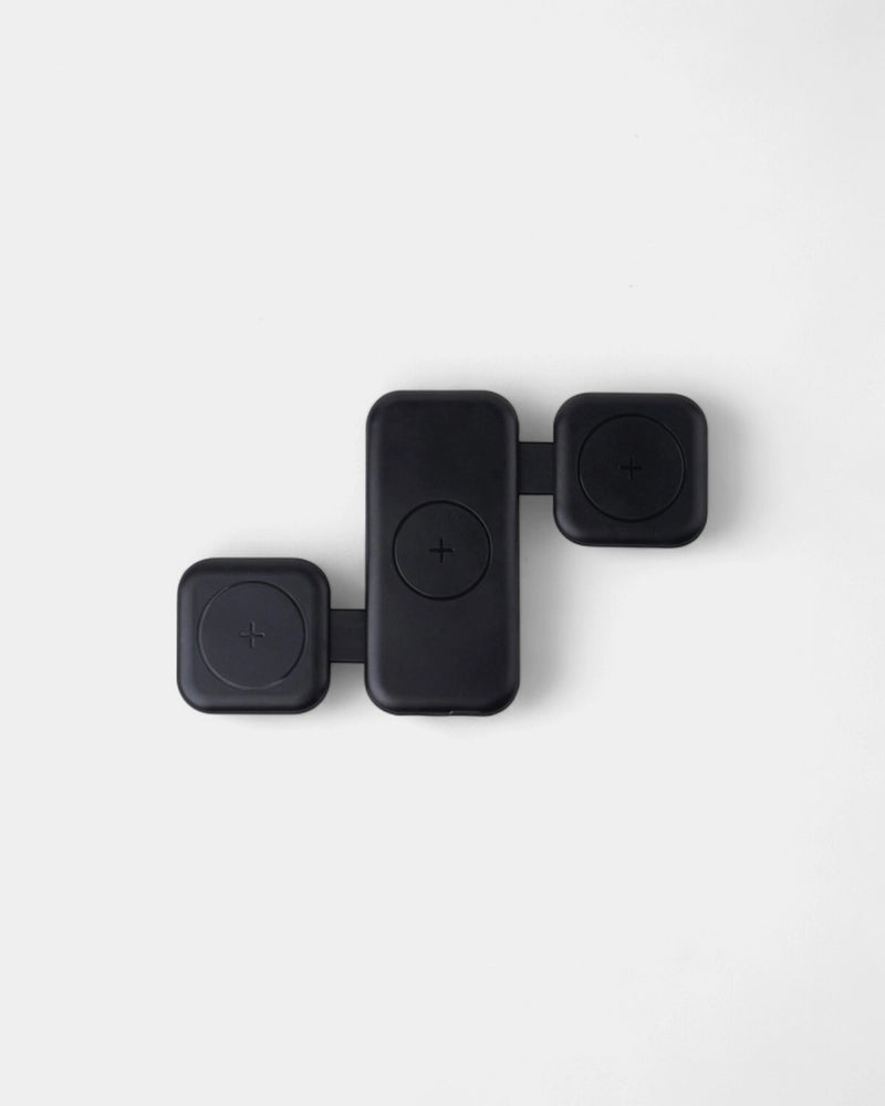 Chargeur induction pliant 3-en-1 à personnaliser