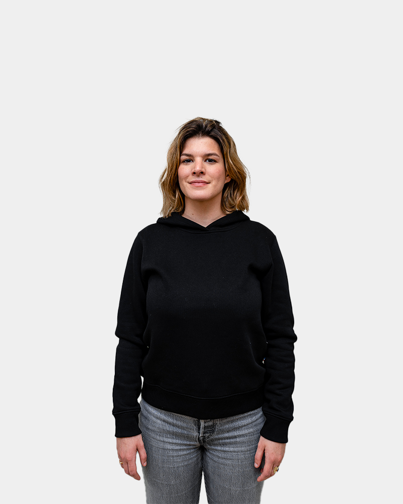 Sweat à capuche femme Made in France à personnaliser