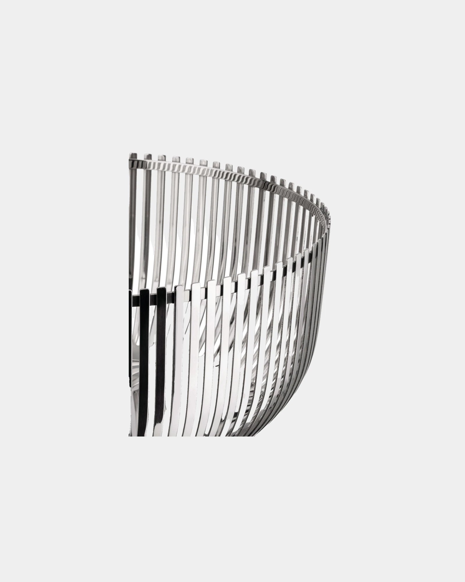 Porte-fruits inox Alessi Pierre Charpin 24 cm à personnaliser