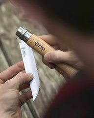 Couteau pliant dentelé acier inoxydable Opinel N°12 à personnaliser - 5