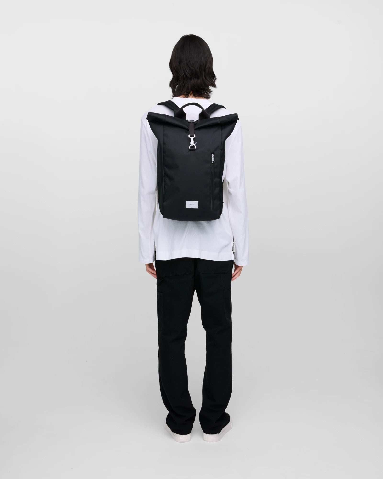 Sac à dos recyclé Sandqvist Ground Rolltop 19L à personnaliser - 12