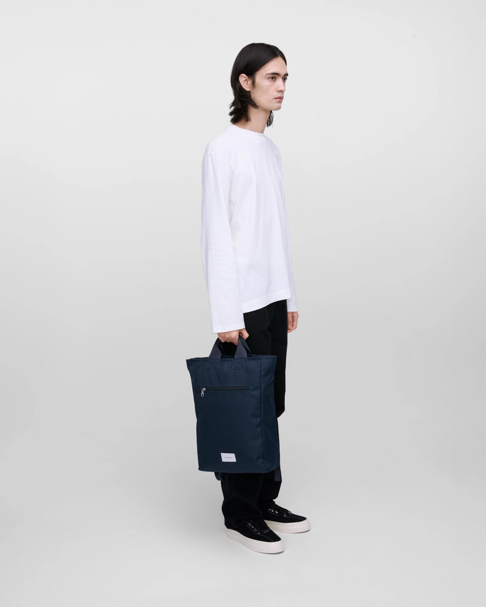 Sac à dos polyester recyclé Sandqvist Ground à personnaliser - 6