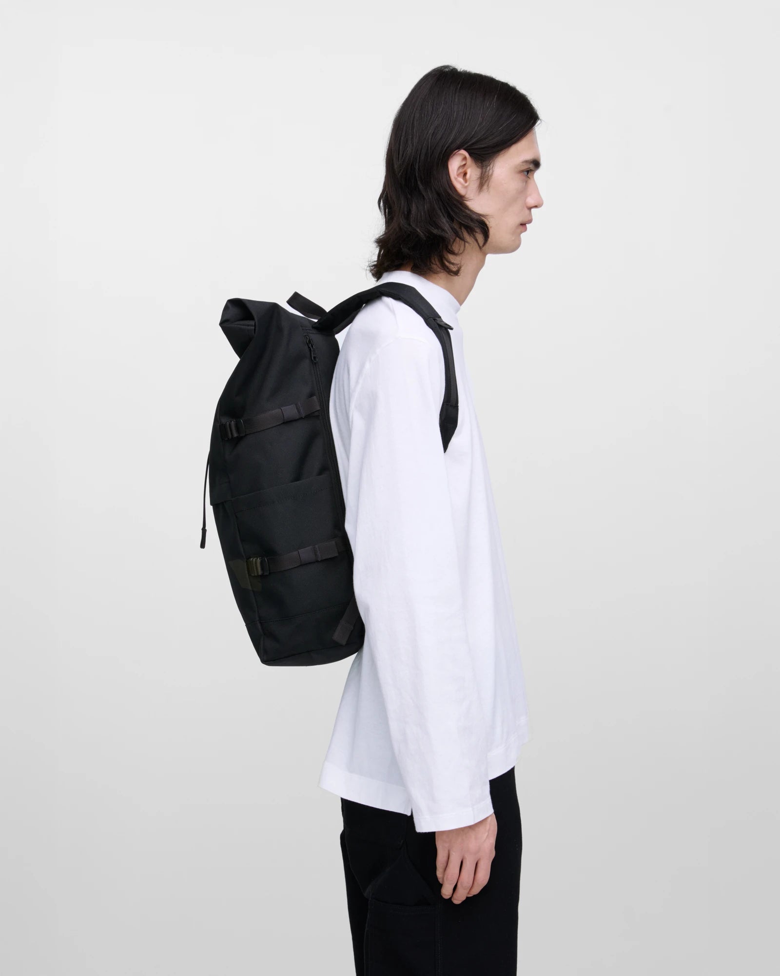 Sac à dos recyclé Sandqvist Icon Rolltop 26L à personnaliser - 17