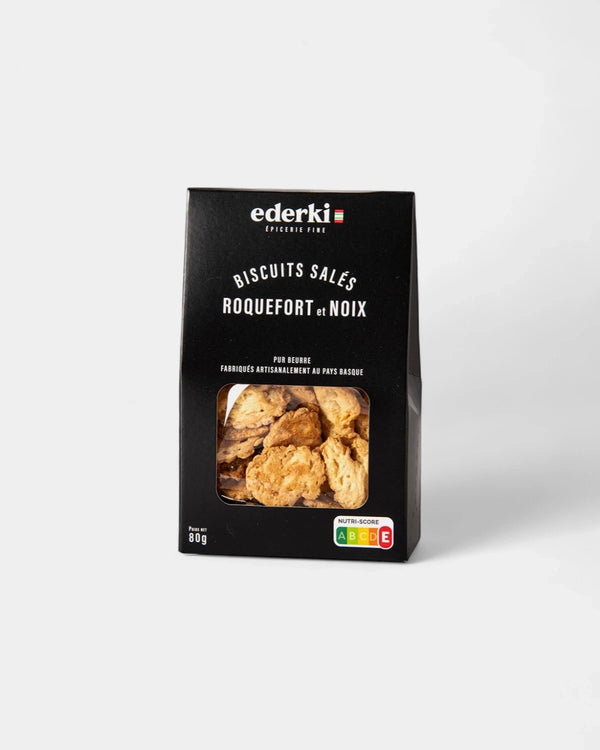 Biscuit apéritif au roquefort et noix personnalisable