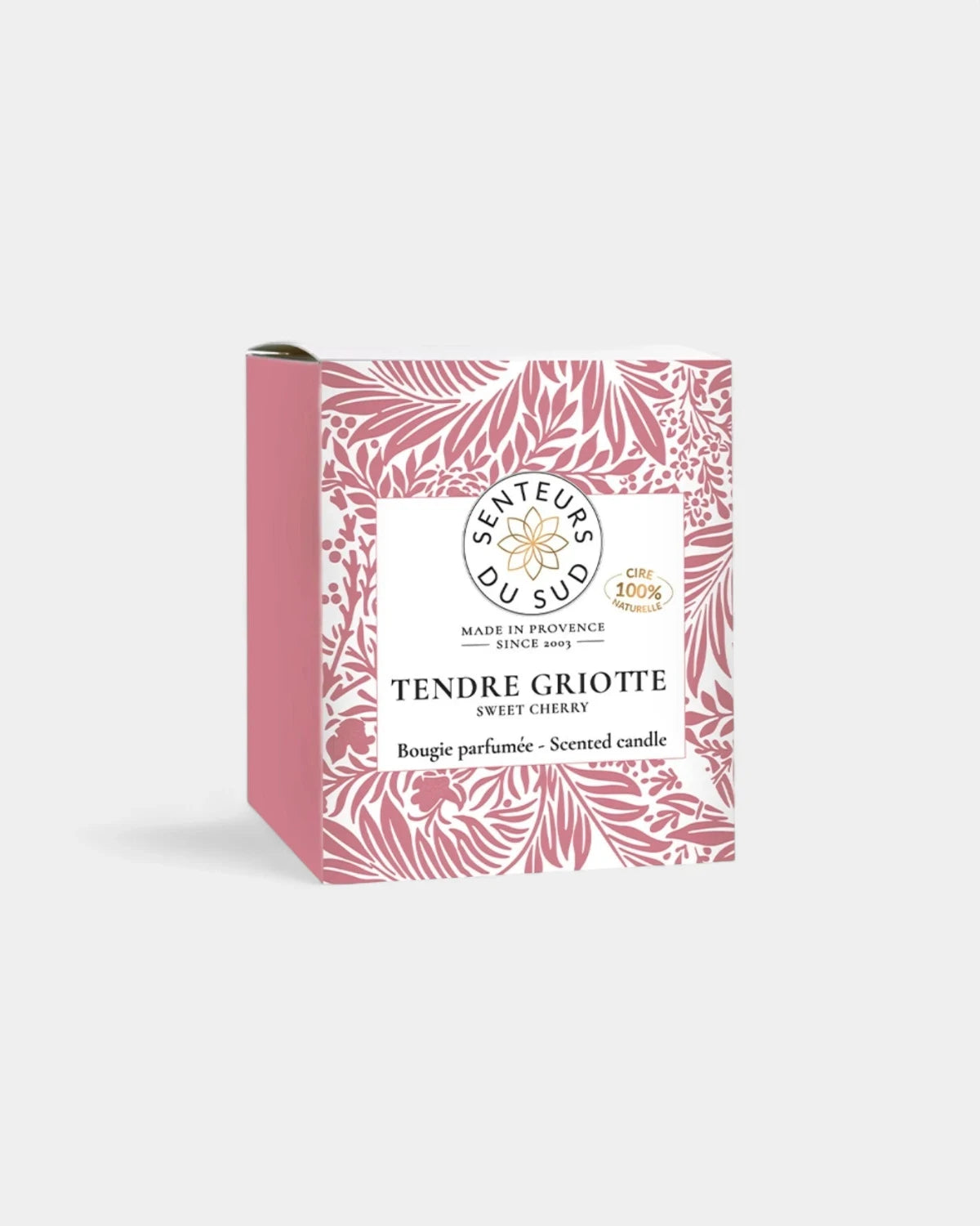 Bougie 100% naturelle à personnaliser