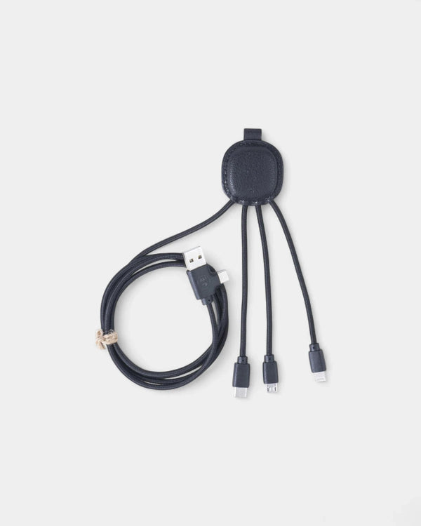Câble Mr Bio Long en cuir recyclé à personnaliser