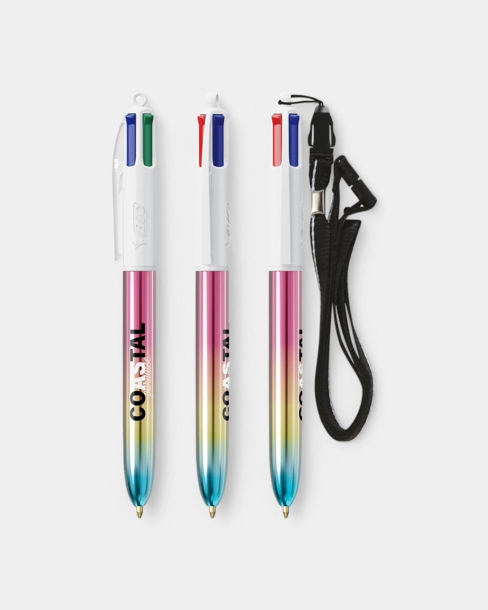 Stylo BIC® 4 couleurs Made in France à personnaliser