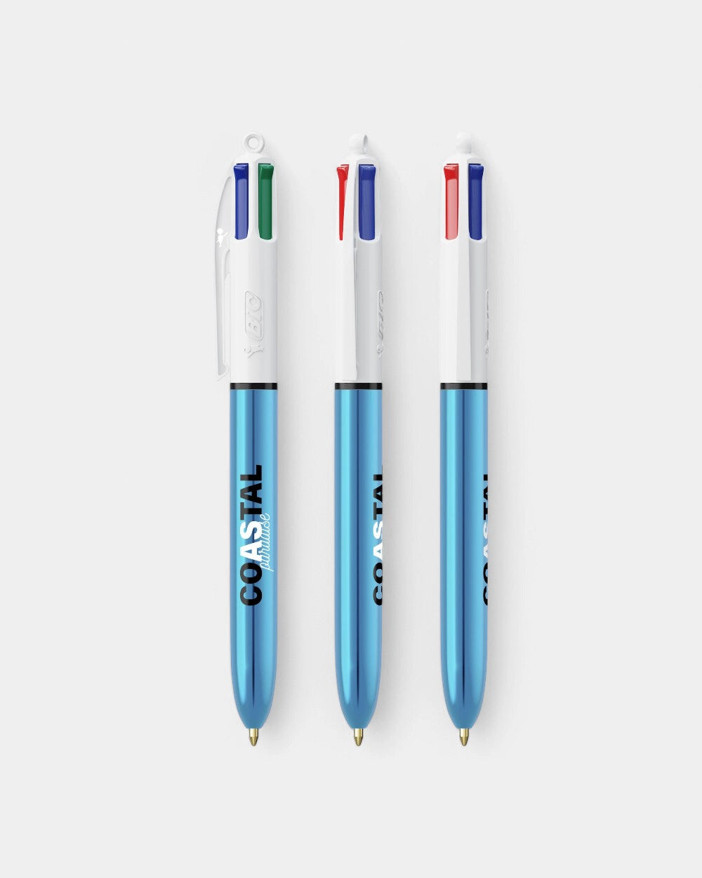Stylo BIC® 4 couleurs Made in France à personnaliser