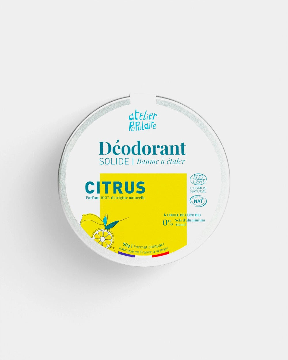 Déodorant solide Made in France