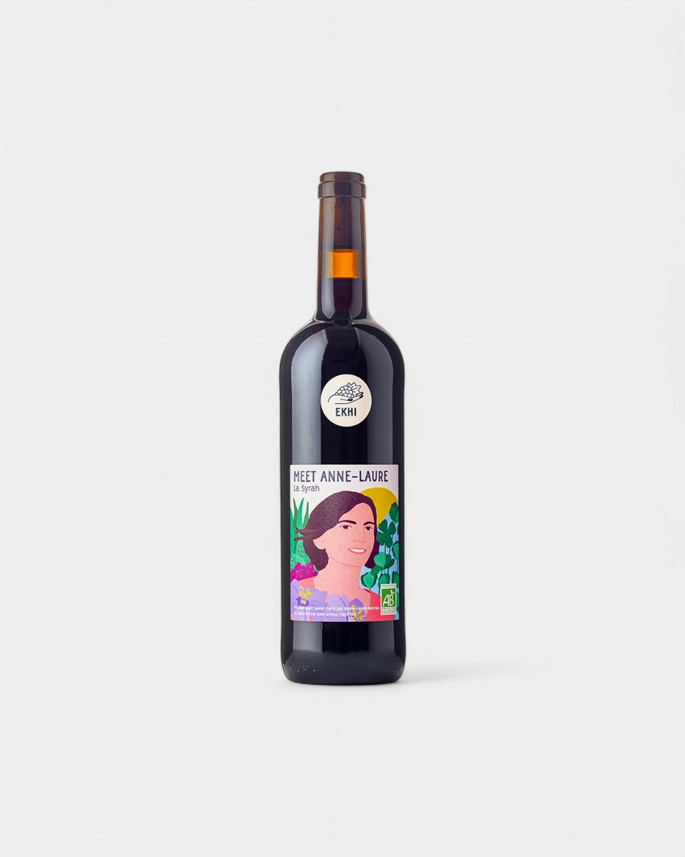Bouteille de vin meet Anne-Laure à personnaliser