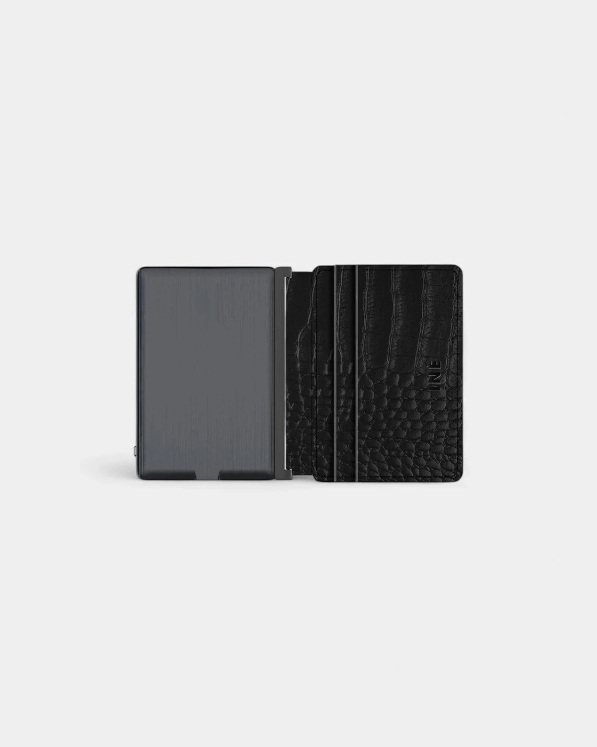 Porte-cartes INE anti-RFID en cuir recyclé personnalisable