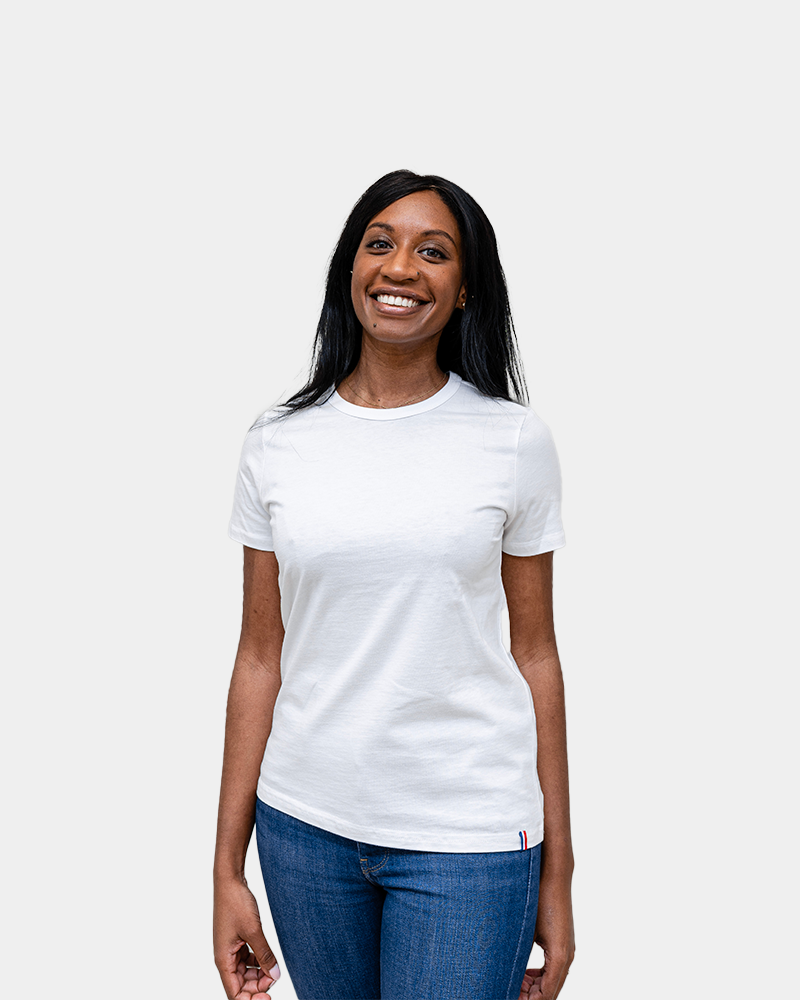 T-shirt pour femme éco-responsable à personnaliser