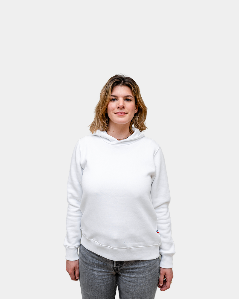 Sweat à capuche femme Made in France à personnaliser