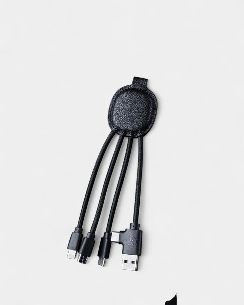 Câble Mr Bio en cuir recyclé à personnaliser