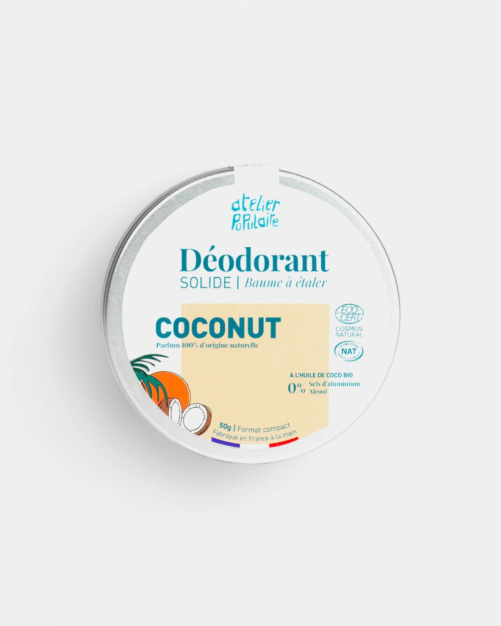 Déodorant solide Made in France
