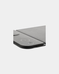 Tapis de souris chargeur 15W 3 en 1 en PU RCS à personnaliser