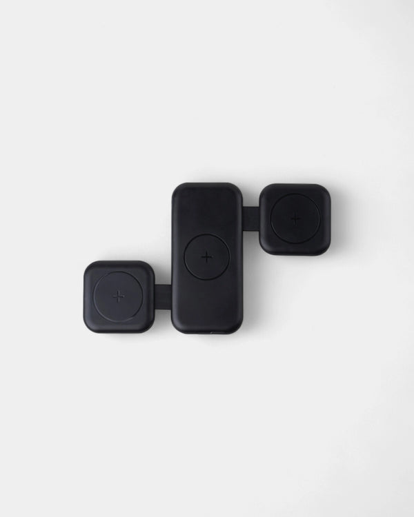 Chargeur induction pliant 3-en-1 à personnaliser