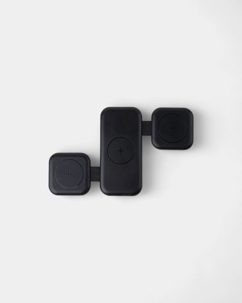 Chargeur induction pliant 3-en-1 à personnaliser