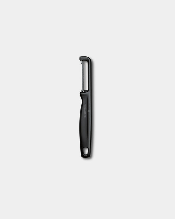 Éplucheur à lame dentée Victorinox Iota à personnaliser - Noir