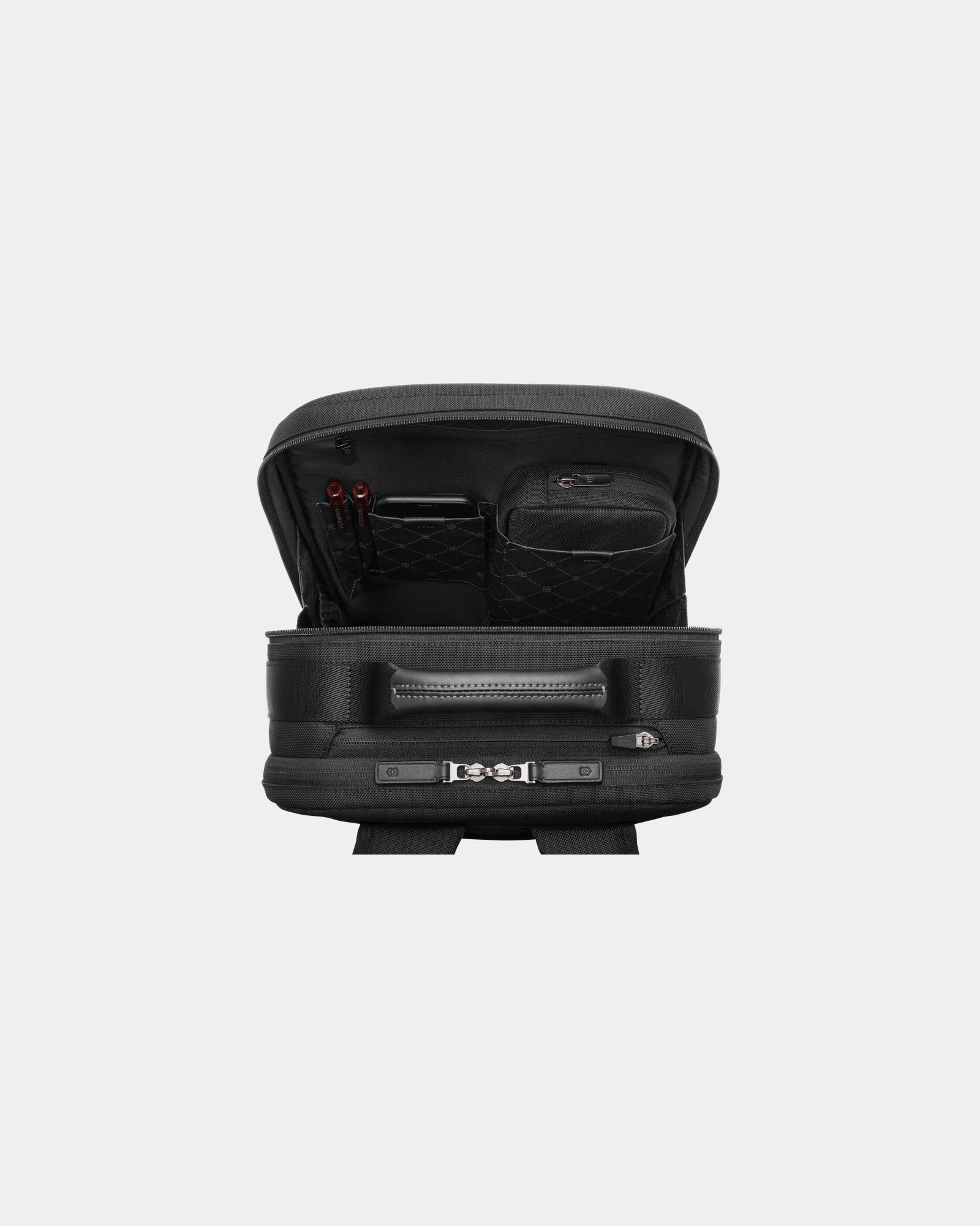 Mallette nylon cuir Victorinox Mythic Deluxe à personnaliser - 4