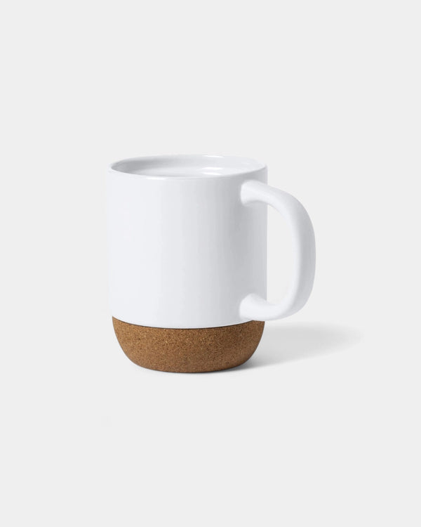 Tasse en céramique et liège naturel à personnaliser