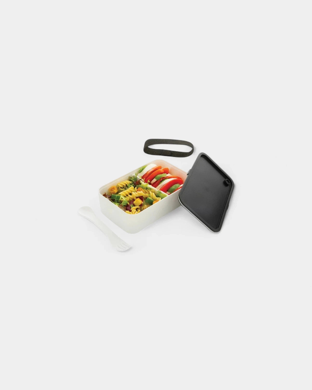 Lunch box 0,8L avec cuillère et sangle à personnaliser