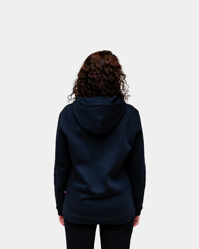 Sweat à capuche femme Made in France à personnaliser