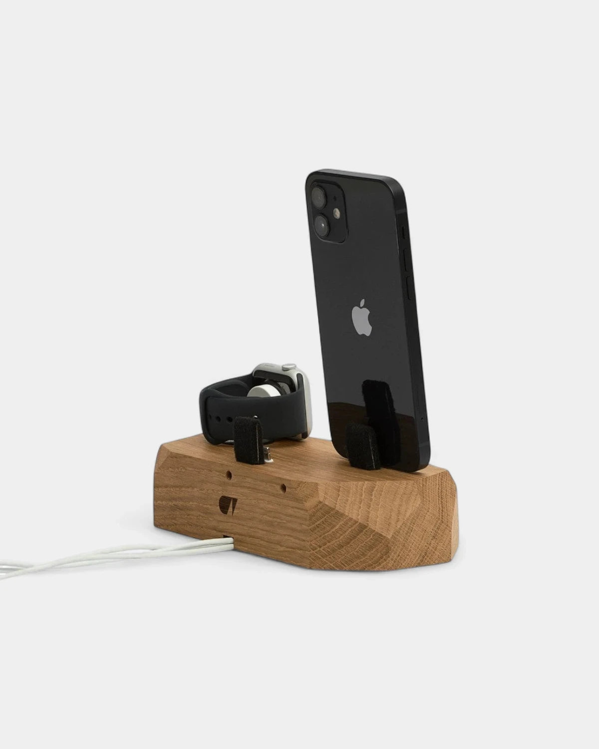Chargeur à induction en bois 3 en 1 à personnaliser