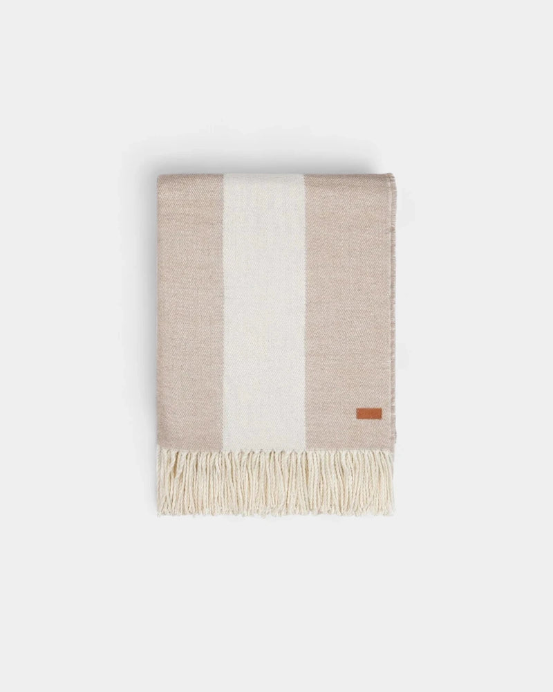 Couverture rayée à personnaliser