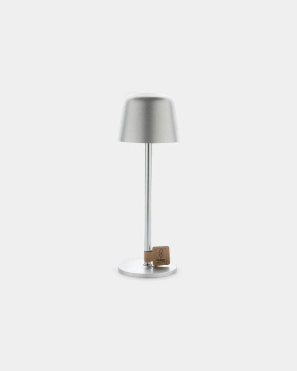 Lampe de table rechargeable recyclée à personnaliser