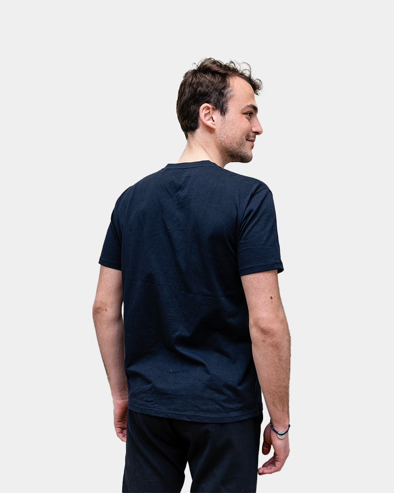 T-shirt homme col V Made in France à personnaliser