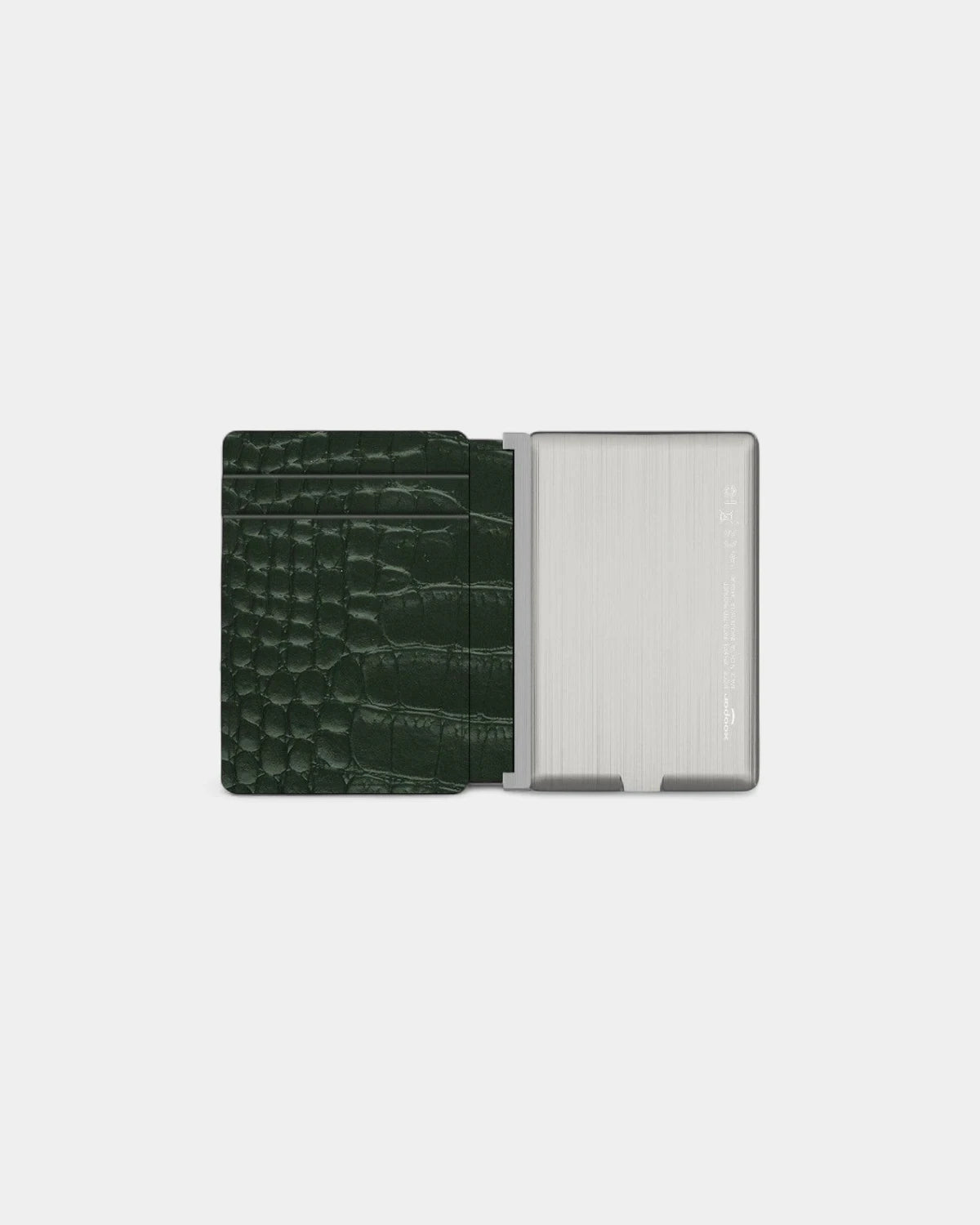 Porte-cartes INE anti-RFID en cuir recyclé personnalisable