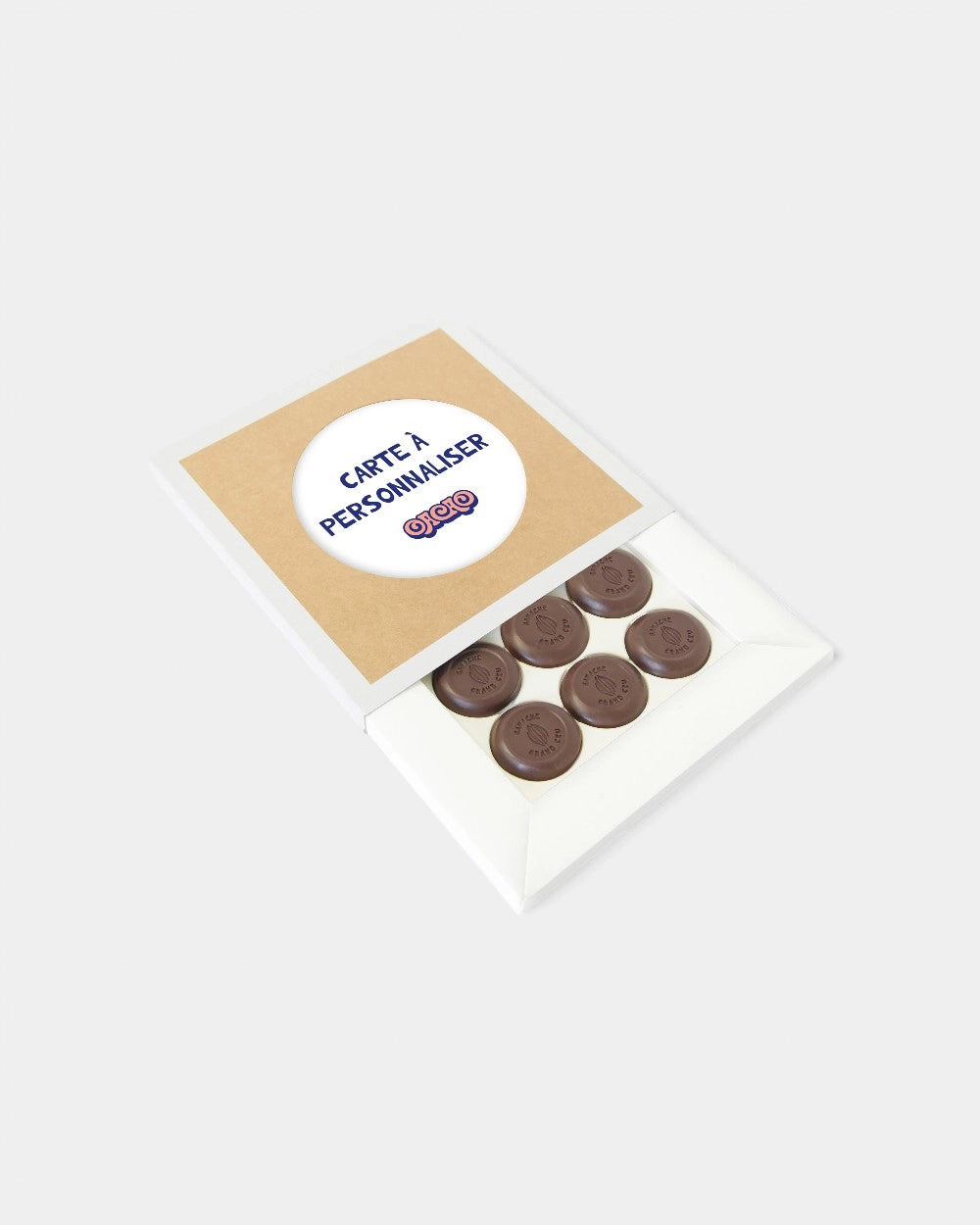 Boîte de 16 chocolats à personnaliser