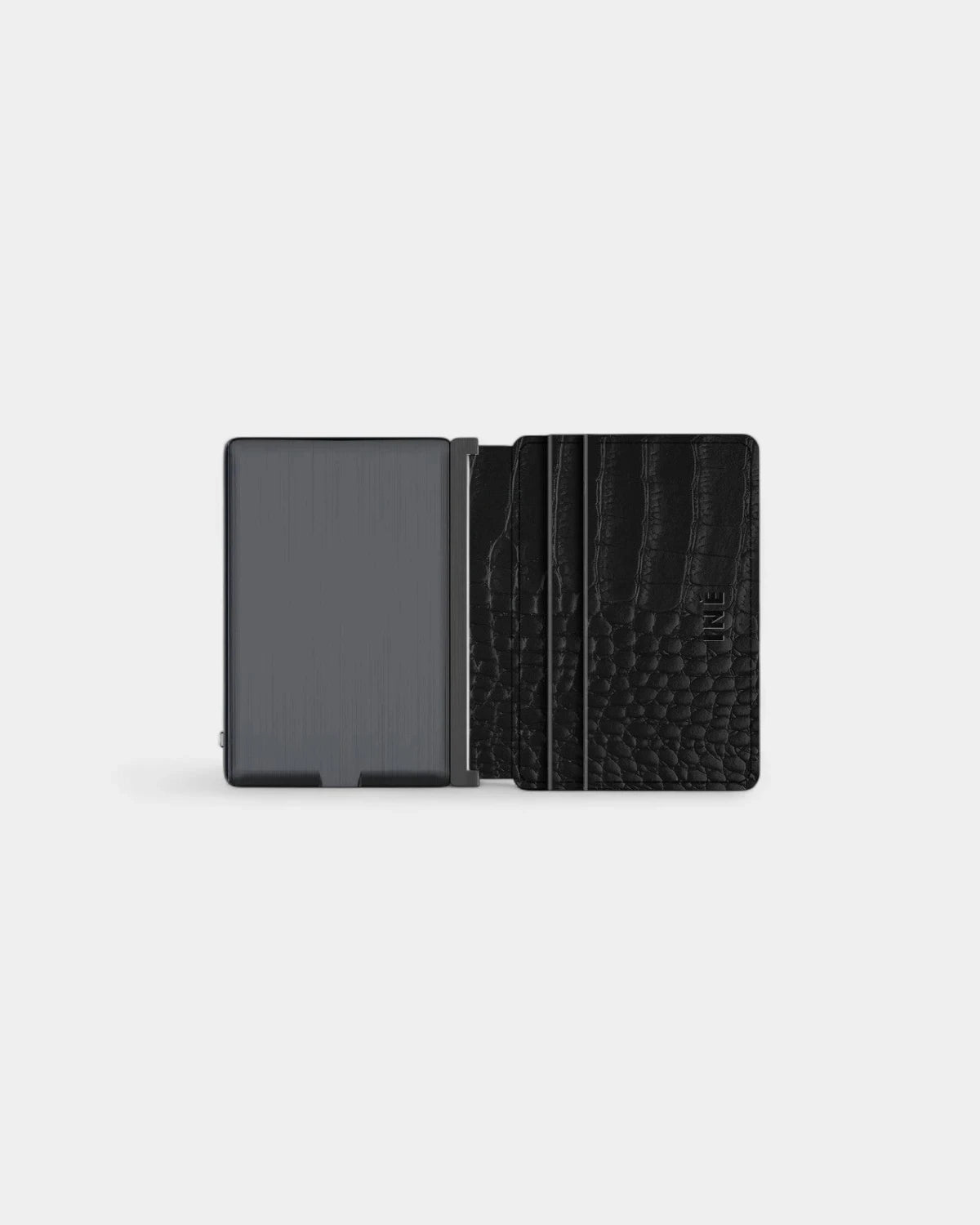 Porte-cartes INE anti-RFID en cuir recyclé personnalisable