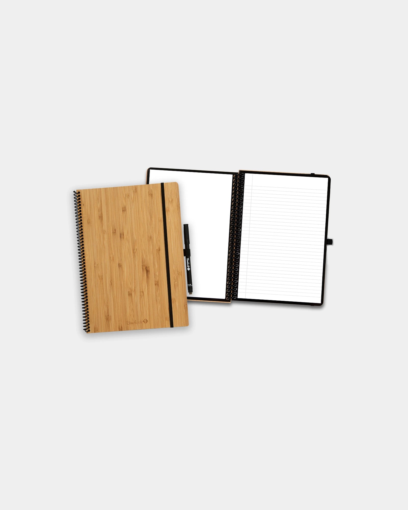 Cahier bambou massif Bambook Classic A6 à personnaliser - 1