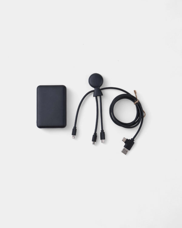 Pack de charge 5 000 mAh multi-connecteurs à personnaliser