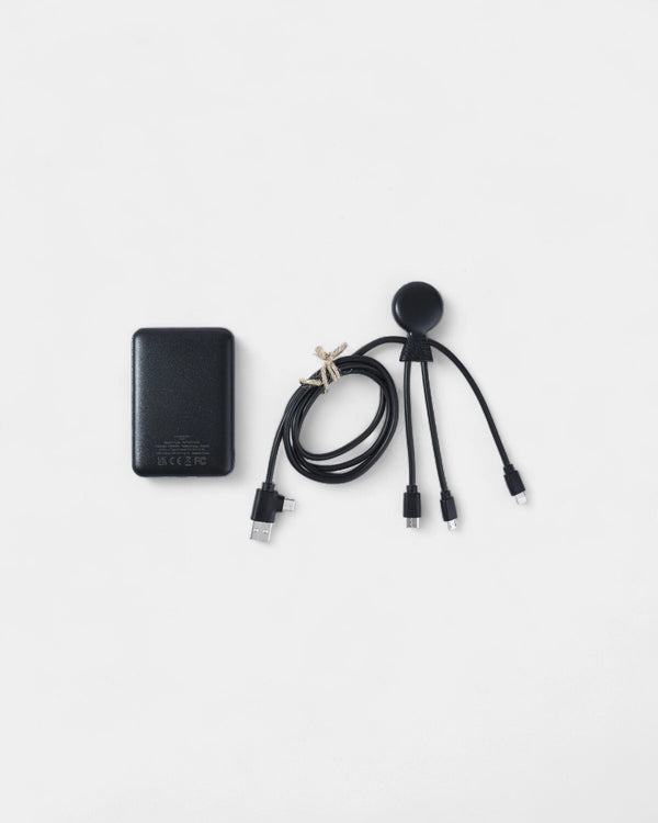 Pack de charge 5 000 mAh multi-connecteurs à personnaliser