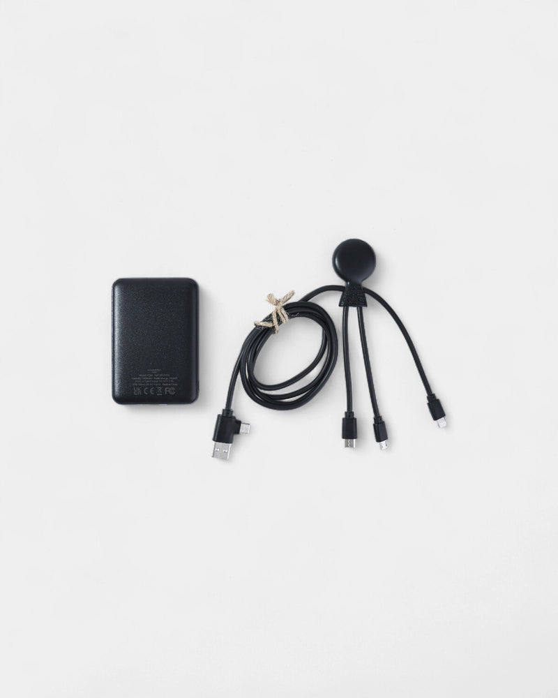 Pack de charge 5 000 mAh multi-connecteurs à personnaliser