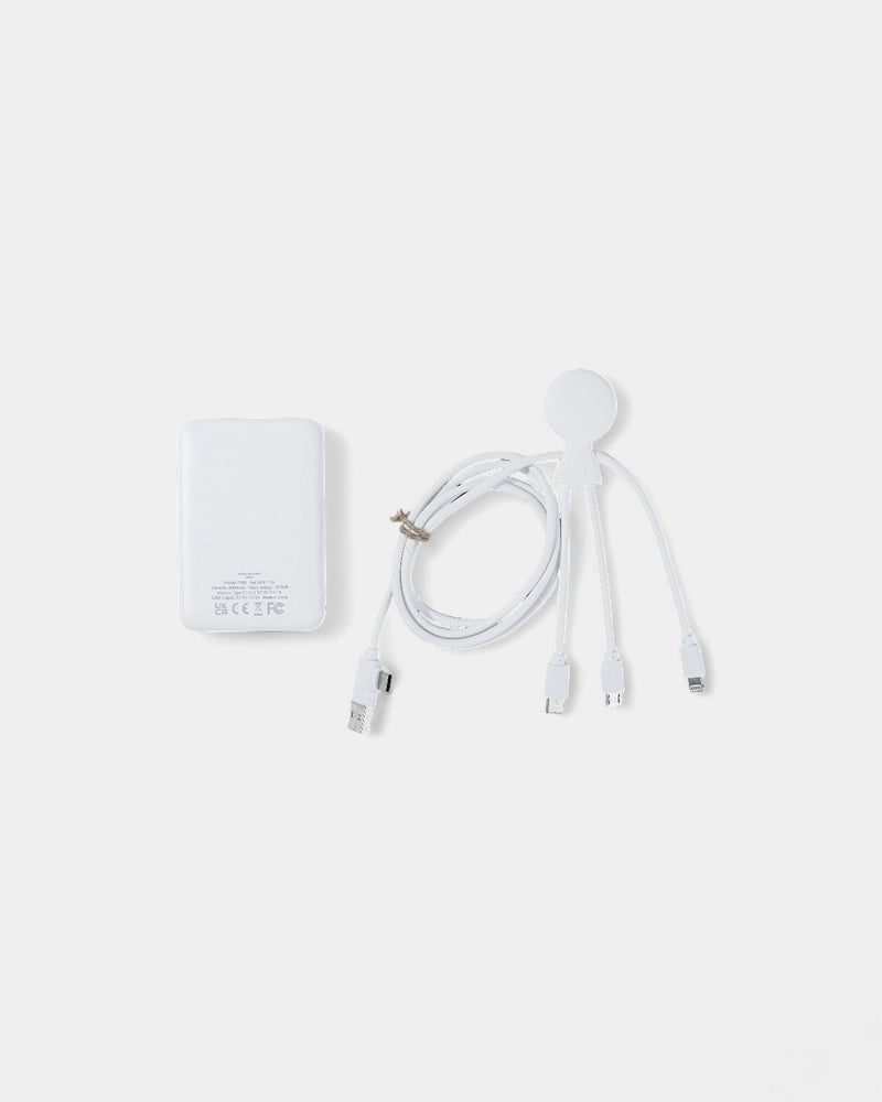 Pack de charge 5 000 mAh multi-connecteurs à personnaliser