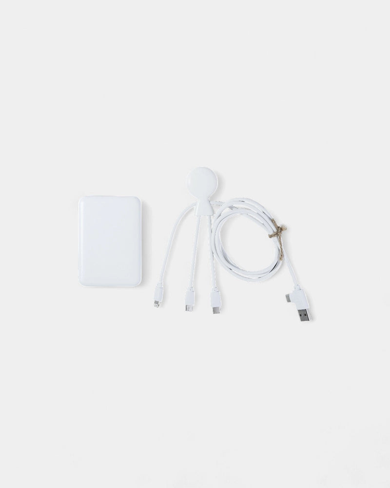 Pack de charge 5 000 mAh multi-connecteurs à personnaliser