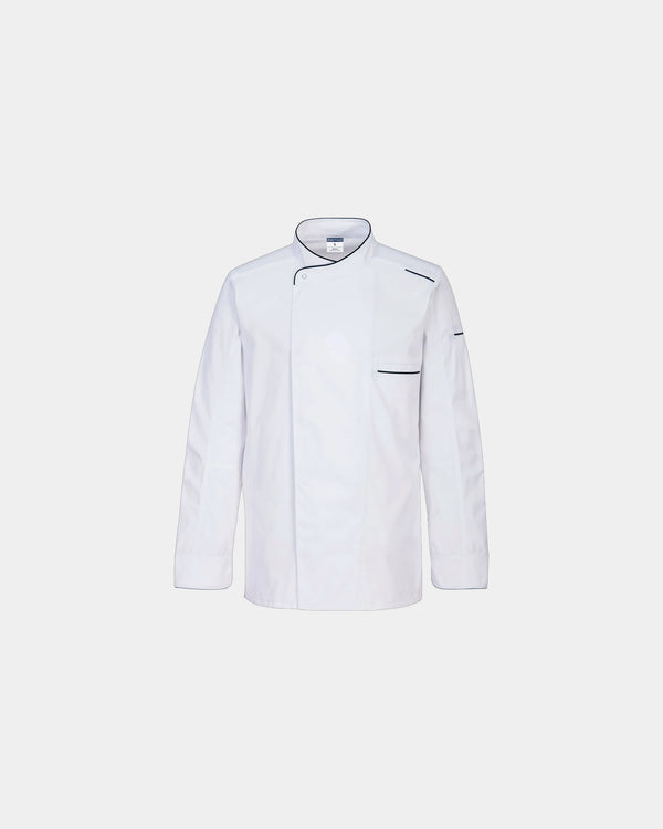 Veste de chef 100% coton Surrey M/L à personnaliser - Blanc