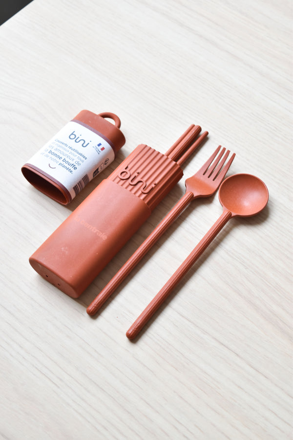 Kit de couverts éco-responsable à personnaliser