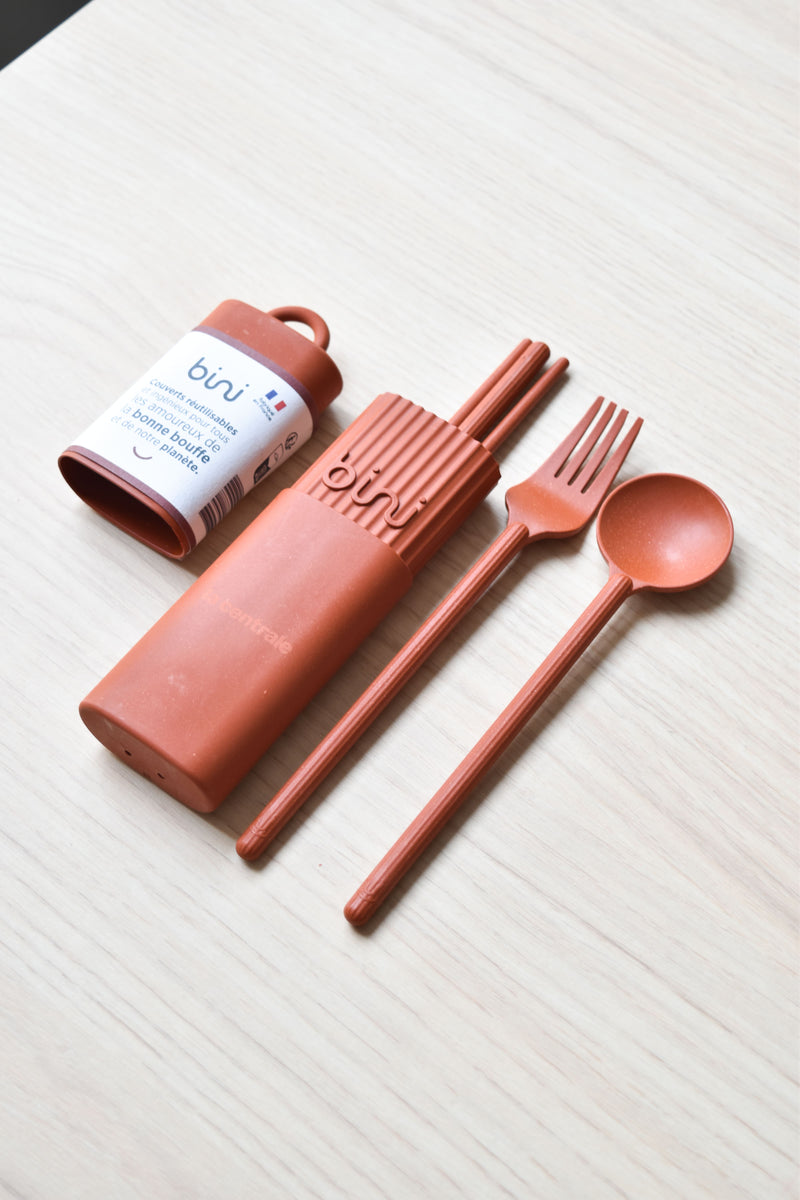 Kit de couverts éco-responsable à personnaliser