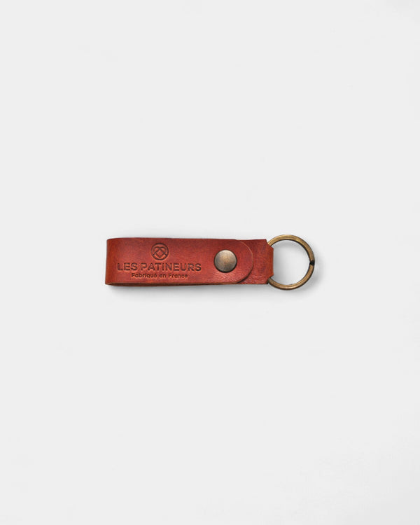Porte-clés en cuir à personnaliser