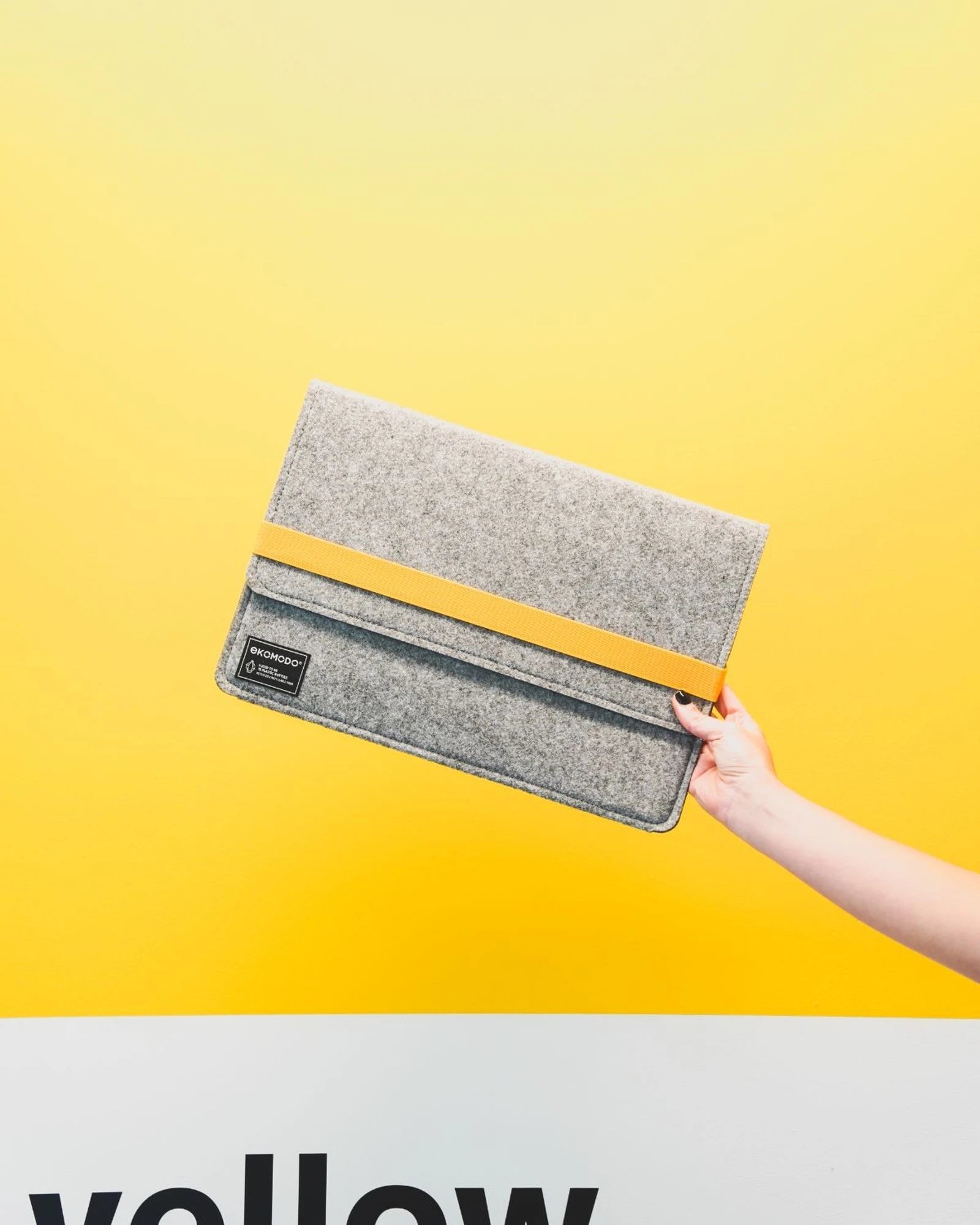Housse ordinateur recyclée Ekomodo Hazi 13" à personnaliser