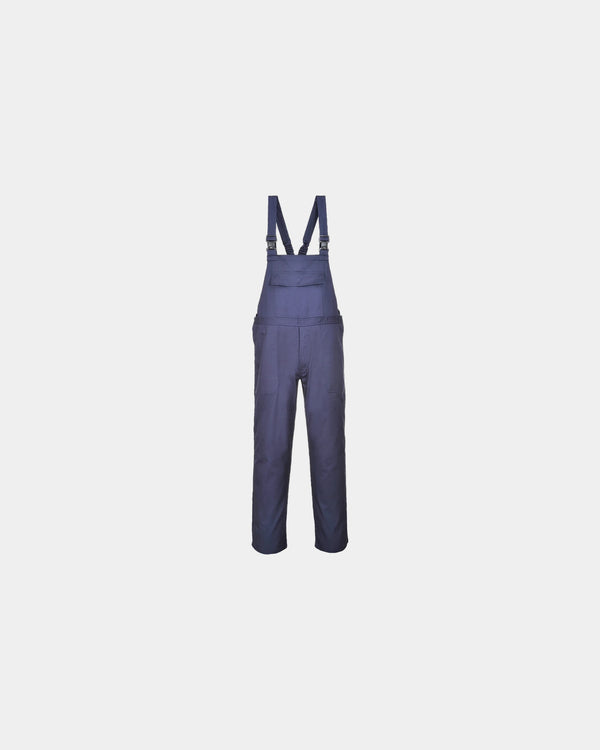 Cotte à bretelles Bizflame Pro à personnaliser - Bleu Marine