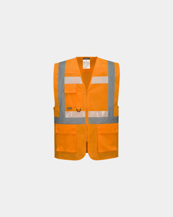 Gilet fluorescent GLOWTEX à personnaliser - Orange