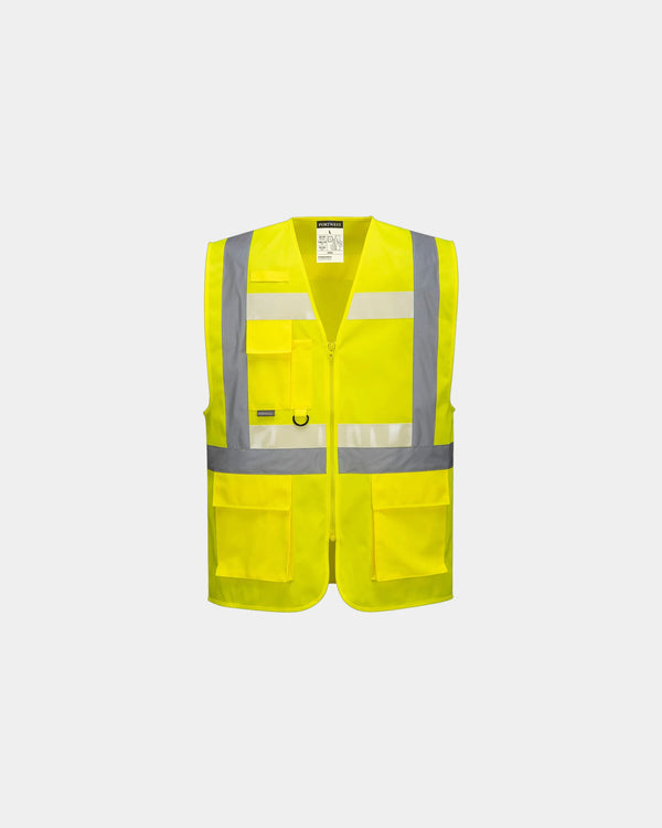 Gilet fluorescent GLOWTEX à personnaliser - Jaune
