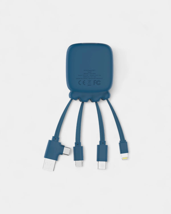 Batterie de poche 3 000 mAh & multi‑câbles à personnaliser